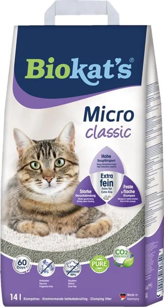 Biokats 14L Micro Classic -Borsa di carta-