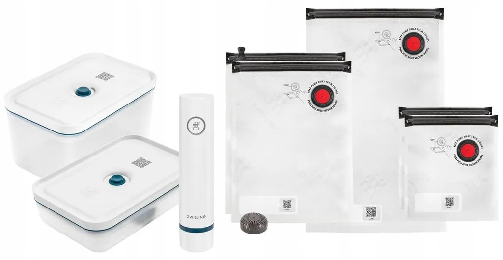 Set de conservation sous vide 9 pcs Zwilling Fresh & Save en acier