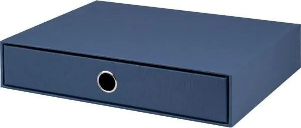 Rangement S.O.H.O. Navy A4 - Boîte 3 tiroirs en papier rigide durable