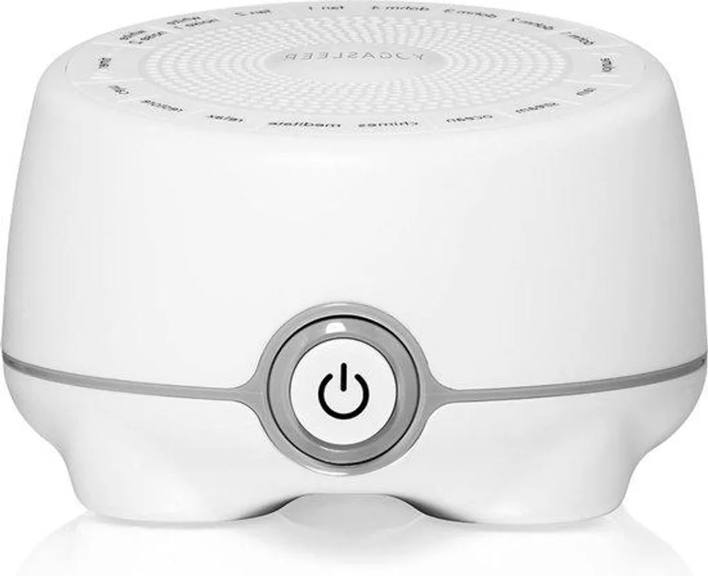 Machine à bruit blanc portable avec volume ajustable et 10 sons zen