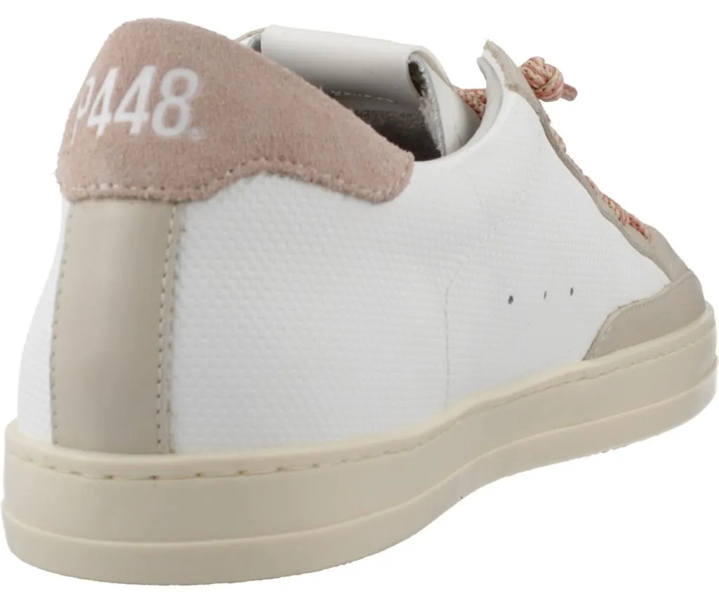 Chaussures P448 Johnw Blanc Femme Idéales pour le Travail et les Loisirs - 3