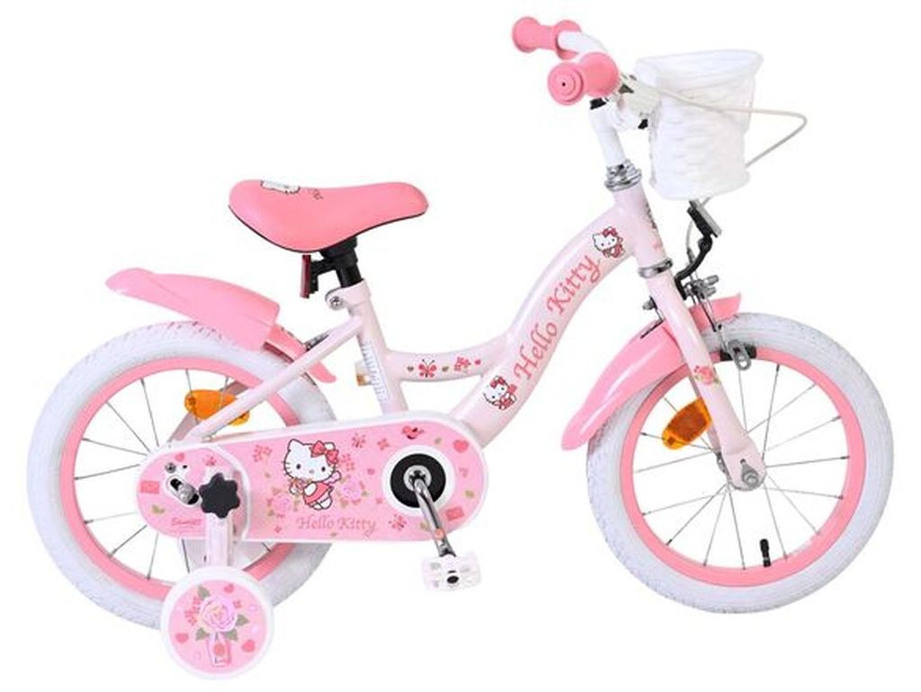 Bicicletta per bambini Hello Kitty - Ragazze - 14 pollici - Immagine del prodotto 