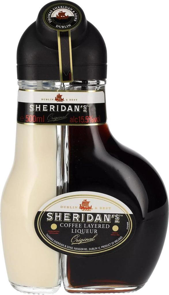 Sheridan's Coffee Layered Double Liqueur | 15,5 % vol | 0,5 Image du produit 