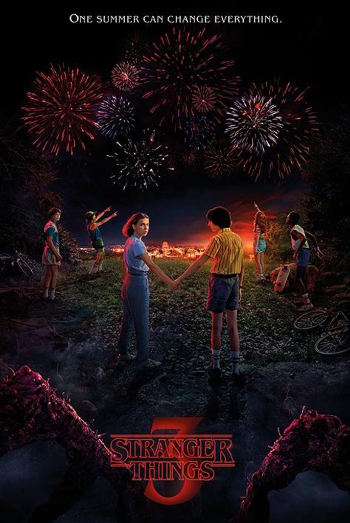 Stranger Things - One Summer - 61x91,5cm - Affiche Poster Image du produit 
