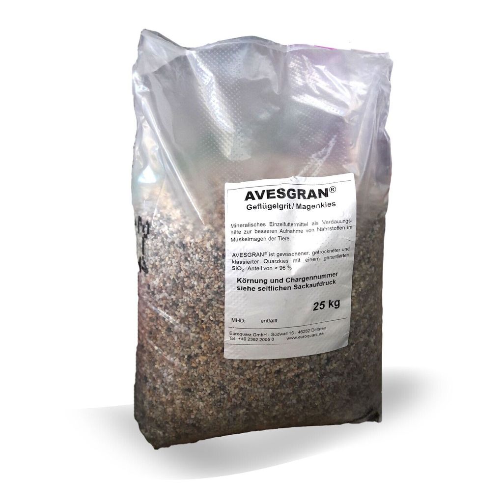 Avesgran 25 kg Magenkiesel Magengrit Geflügelgrit Grit für Produktbild 