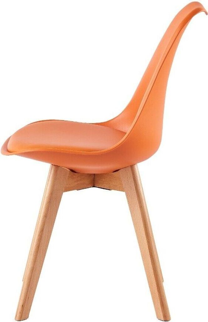 MCC Retro Esszimmerstühle EVA, gepolstert, Kunstleder, Produktbild 4