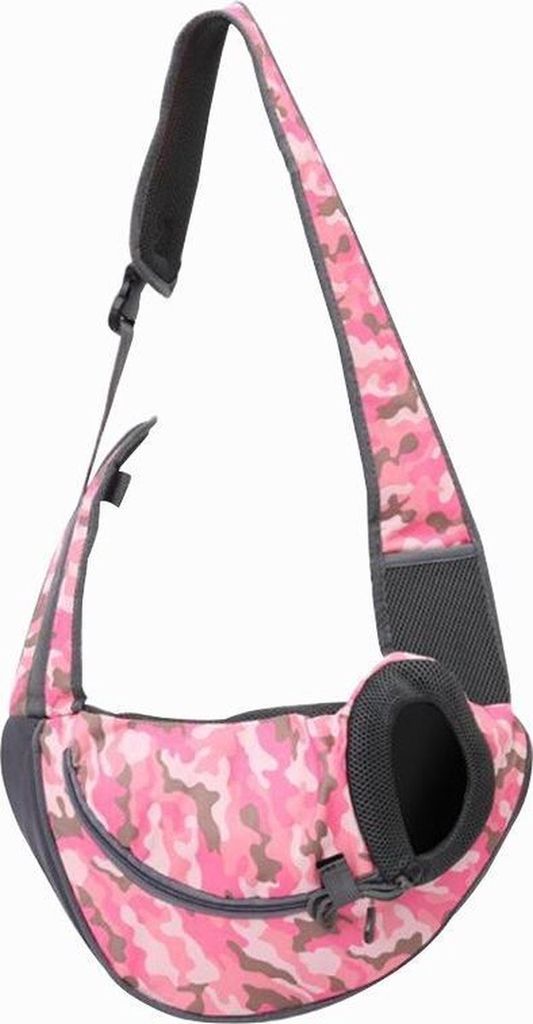 Ariko Hundetrage - Rucksack - Tragetasche - Hunderucksack - Hundetrage - auch für Ihre Katze - Pink - L