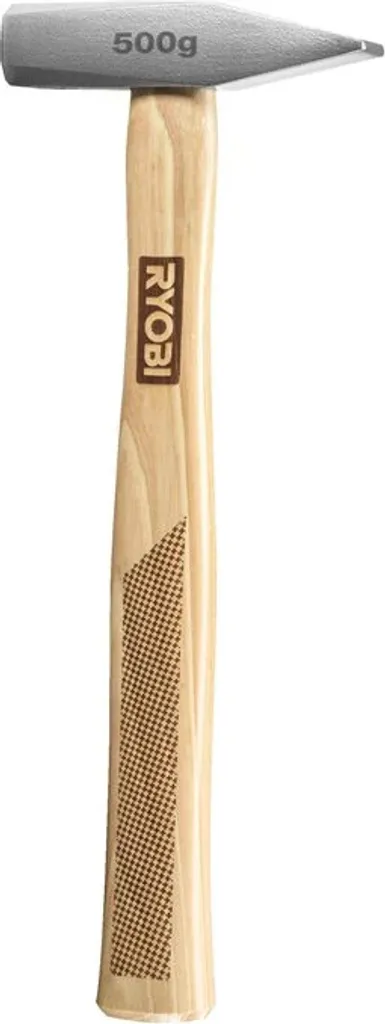 Marteau de serrurier 500g RYOBI en acier trempé avec manche anti-vibration