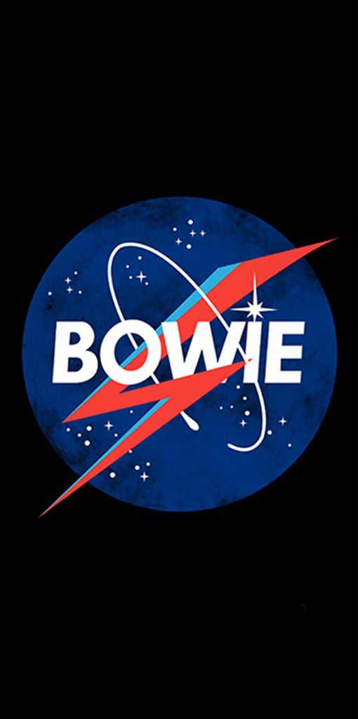 David Bowie Badetuch Lightning Bolt 70x140 cm