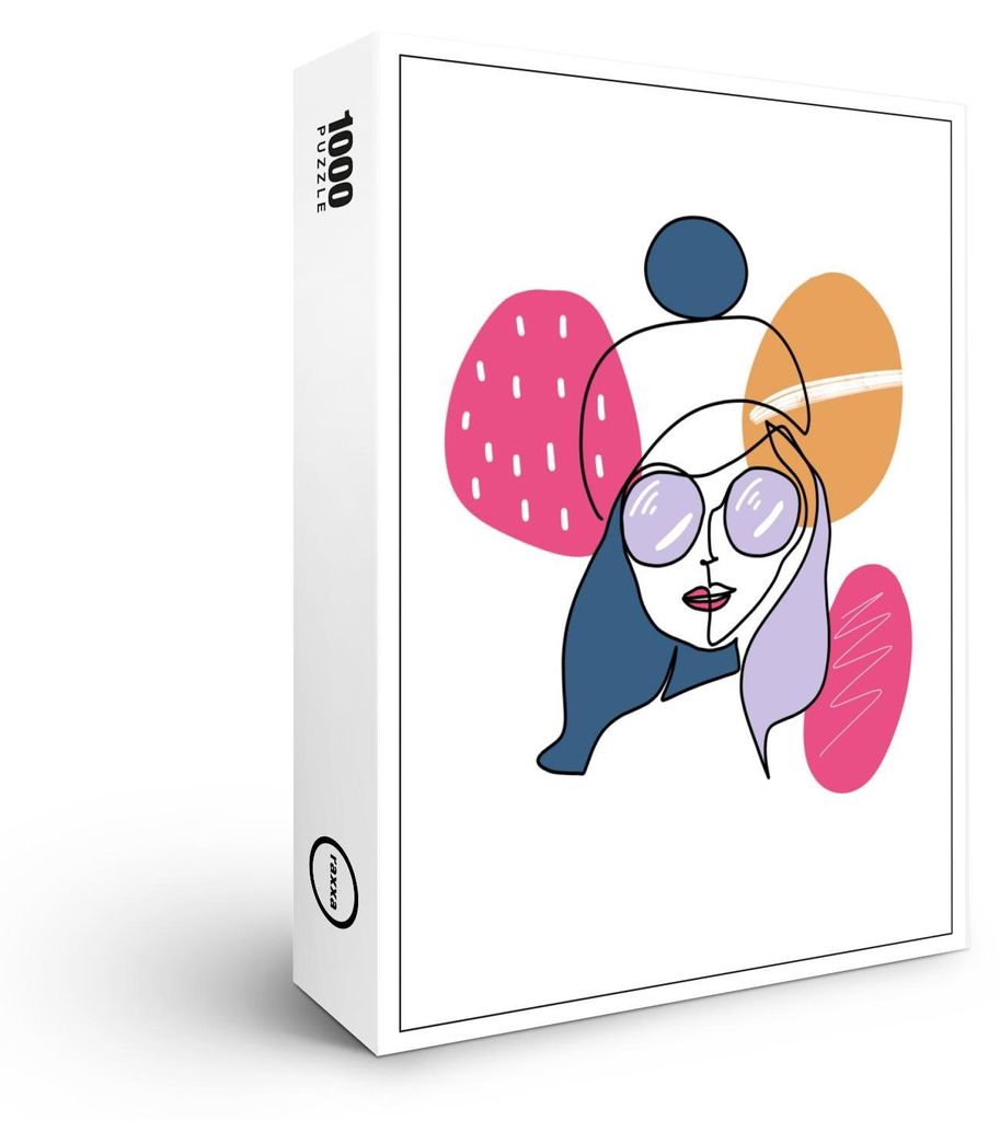 raxxa Premium-Puzzle "Sunglasses", 1000 Teile