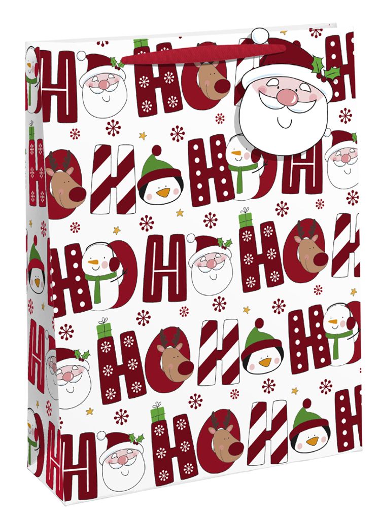 Clairefontaine Weihnachts-Geschenktüte "Hohoho II" klein