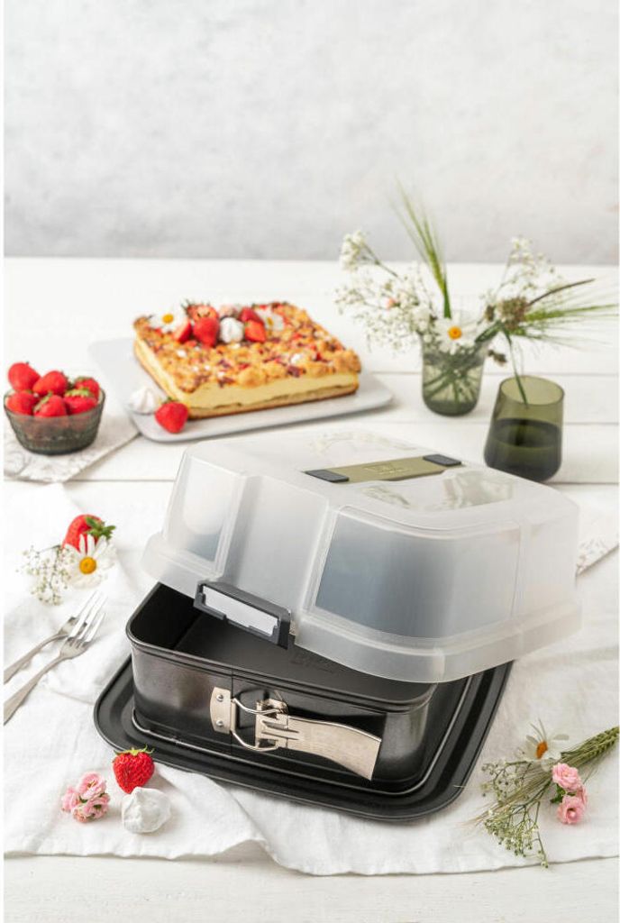 ZENKER Springform 24x24cm quadratisch Bake, Click & Go mit Produktbild 22