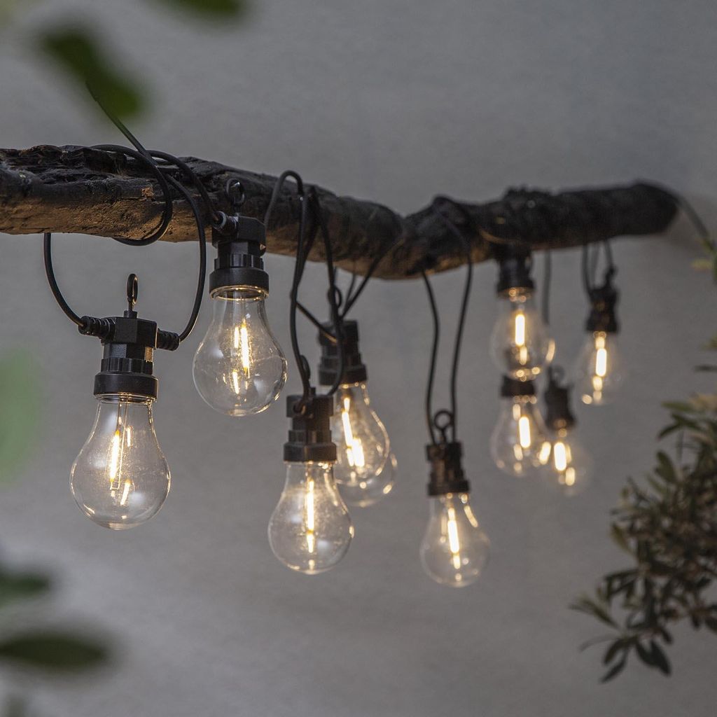 Guirlande de jardin avec 10 diodes électroluminescentes Image du produit 