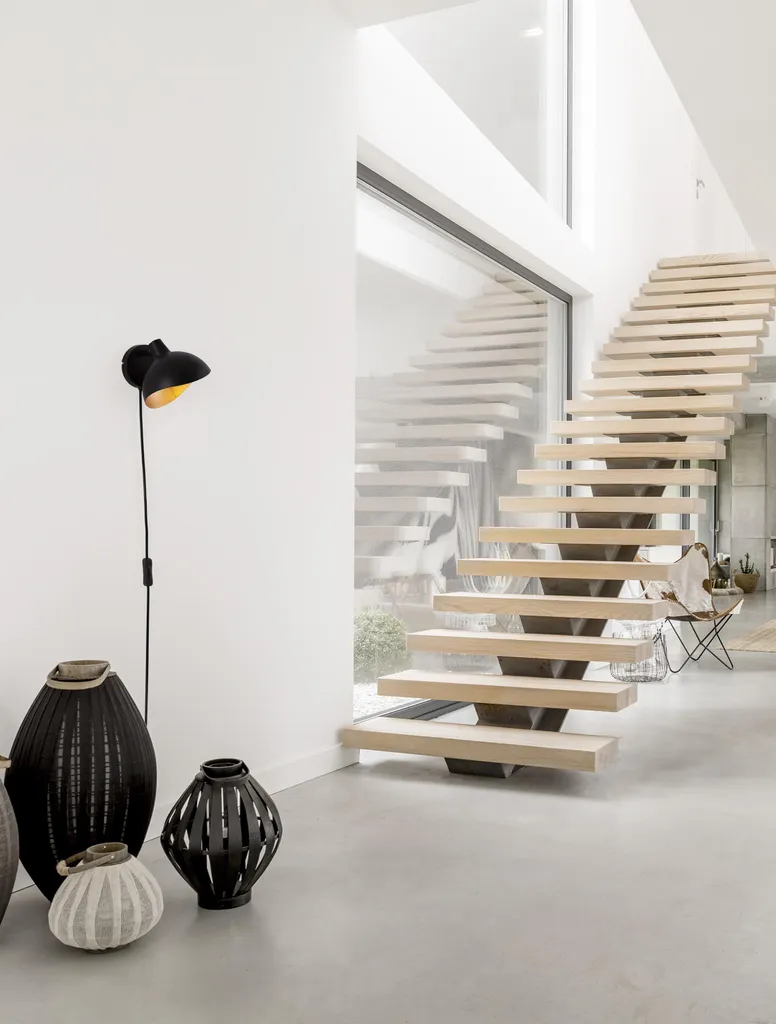 Applique murale GETI Nova Luce en aluminium - Luminaire noir design