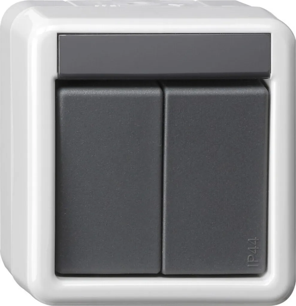 Bouton KNX Gira 516130 Gris : Pilotez votre Éclairage sans Encastrer