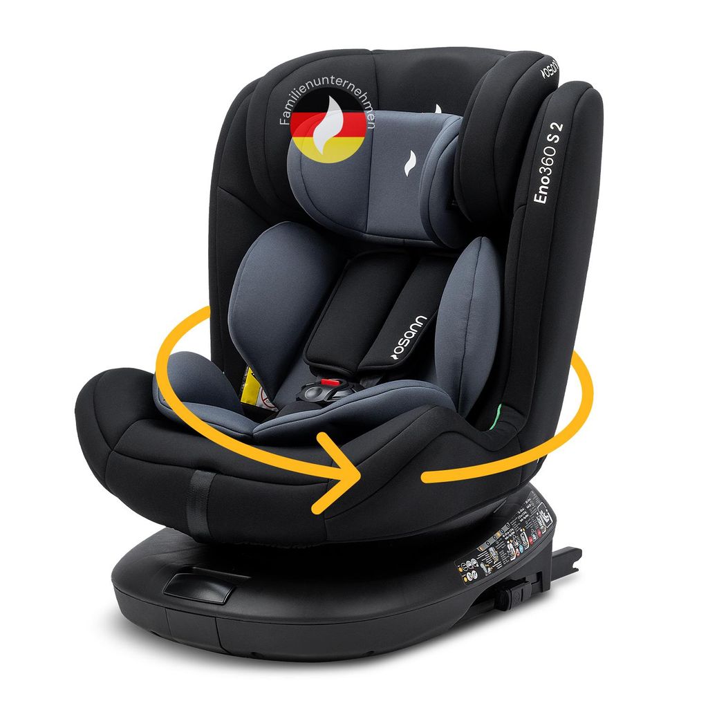 Osann Eno360 S 2 Reboarder 360 drehbar mit Isofix, Produktbild 