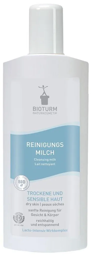 Bioturm Lait Nettoyant n° 10 : Anti-Tiraillements pour Peaux Très Sèches