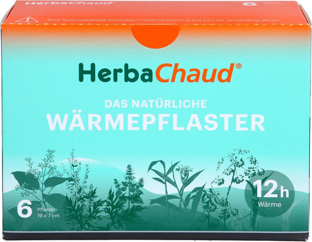 Plastry rozgrzewające Herbachaud 6 szt Zdjęcie produktu 
