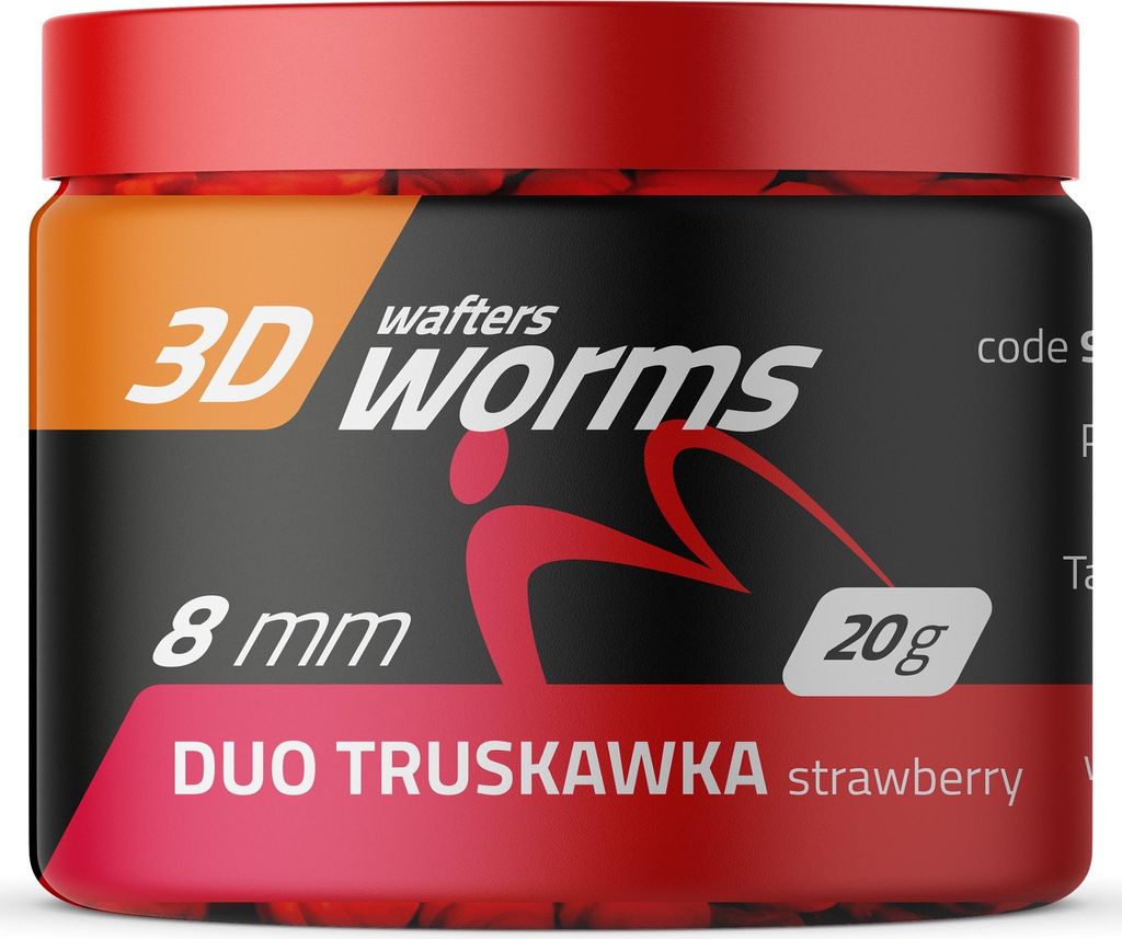 Wafters MatchPro Top-Walrmer Wafters Duo Erdbeere 8mm