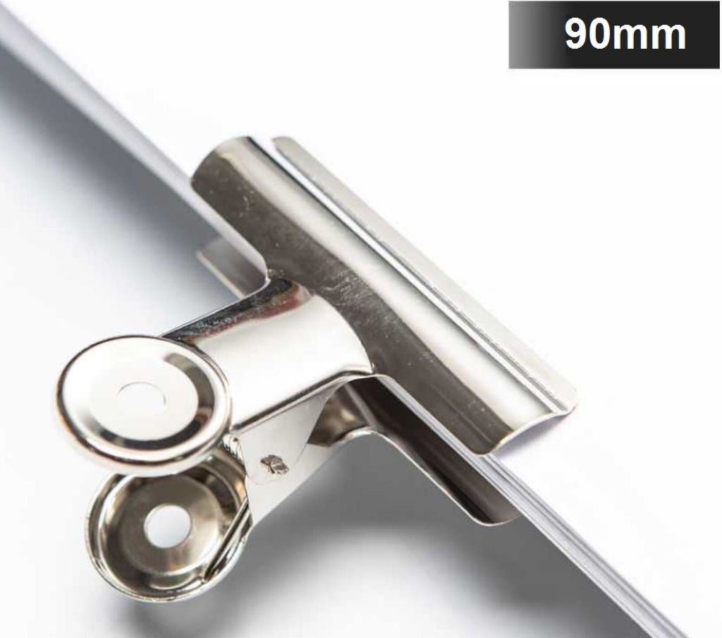 30 Stück kleine Verschlussclips Metall | 90mm Tüten Clips | Produktbild 