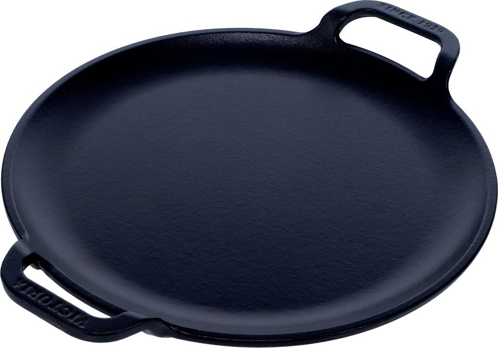 Victoria 31800 Griglia in ghisa per pizza, padella 25cm con Immagine del prodotto 