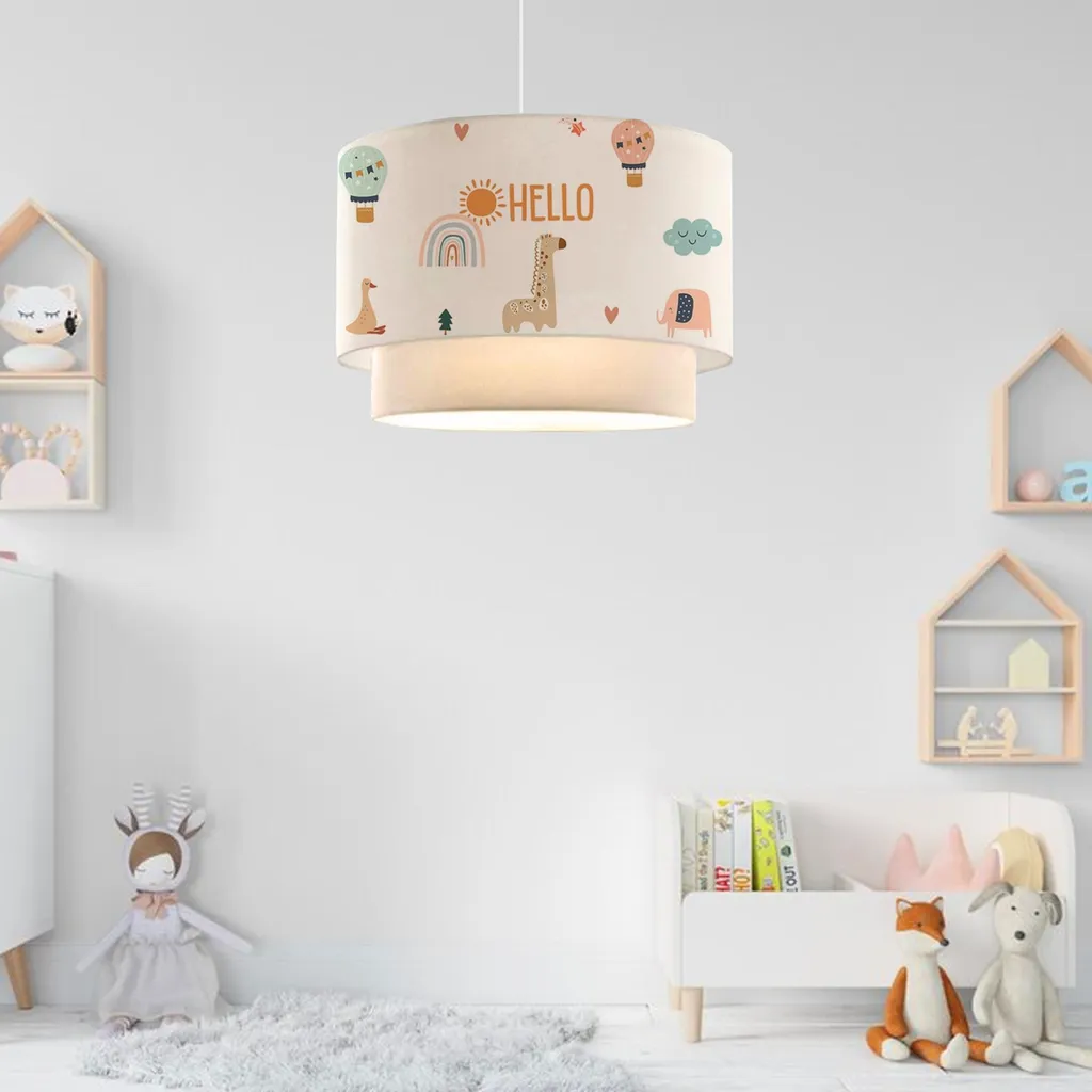 Suspension pour chambre d'enfant crée une ambiance douce et apaisante