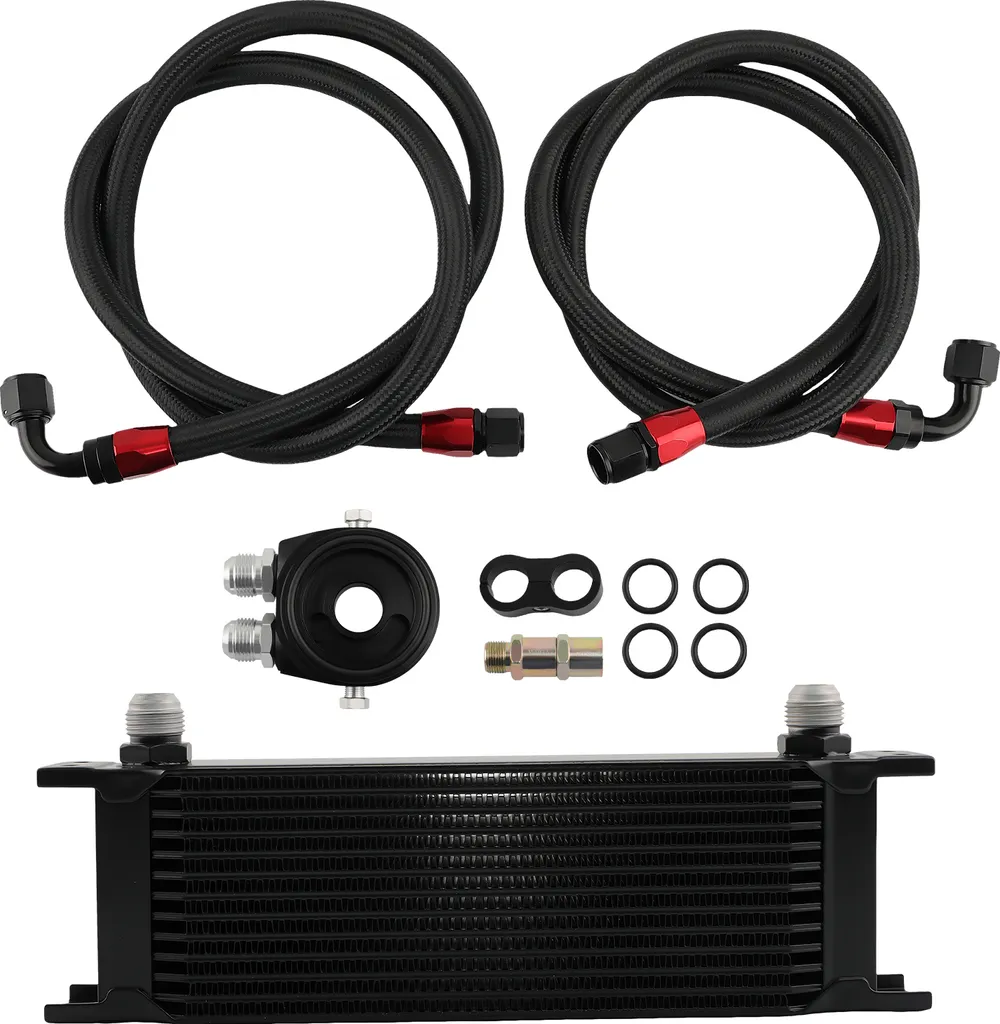 Refroidisseur d'Huile Moteur 13 Colonnes Universel - Pack Complet AN10