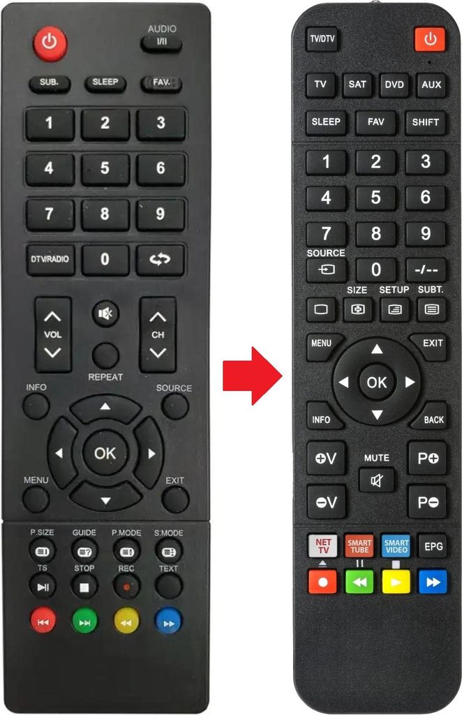 Fernbedienung passend für TESLA 40M312BF | 43M312BF