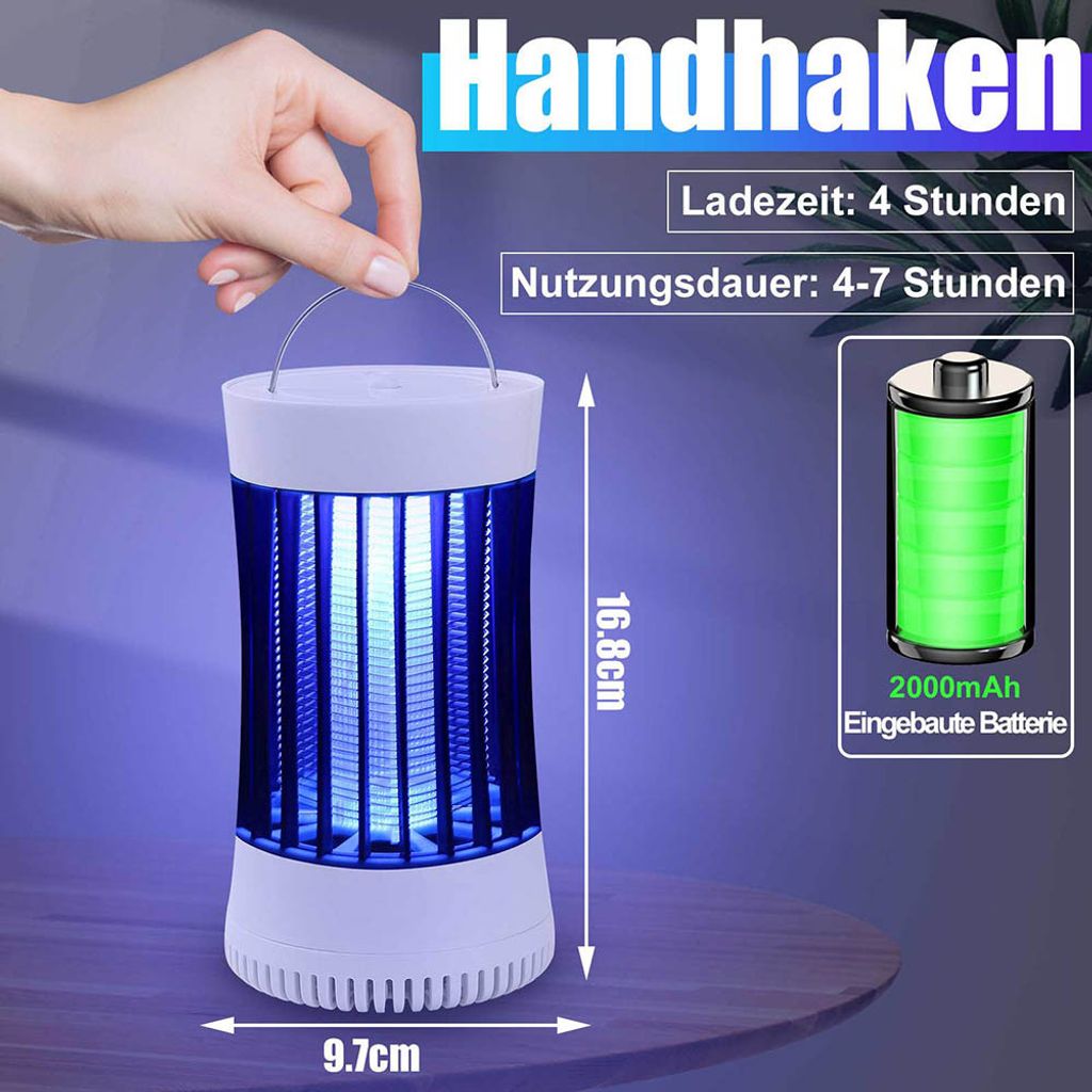 Zabiják hmyzu Elektrická USB lampa proti komárům Lampy Obrázek produktu 