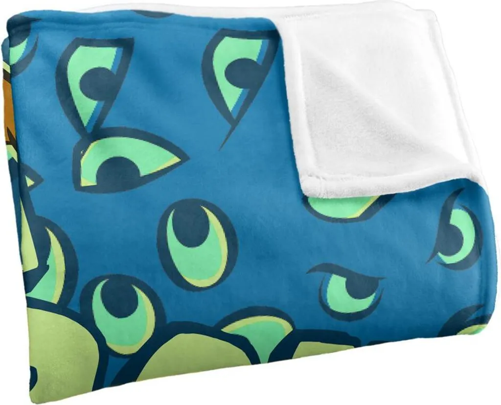 Plaid Scooby-Doo Douillet Couverture de Canapé Imprimée Multicolore Souple