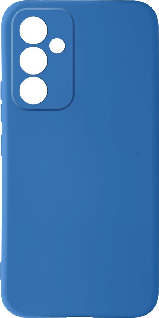 Halbsteife Silikon Handyhülle für Samsung Galaxy A54 5G, Soft Touch – Blau
