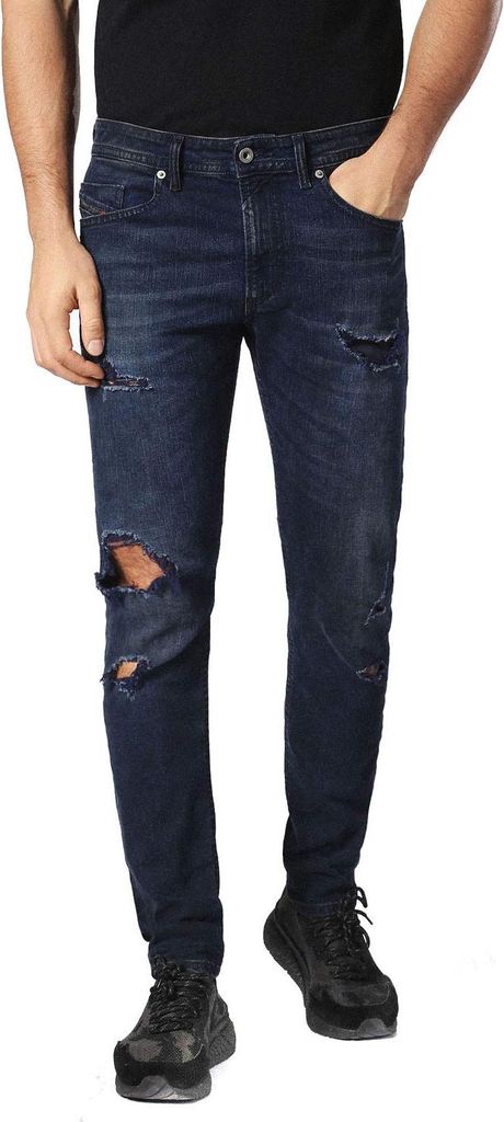 Diesel Thommer 084ND Herren Jeans Hose Regular Slim Skinny