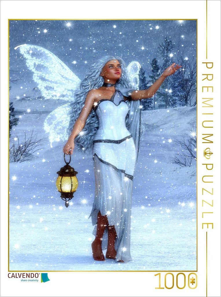 CALVENDO Puzzle Schneefall | 1000 Teile Lege-Größe 64x48cm Foto-Puzzle für glückliche Stunden
