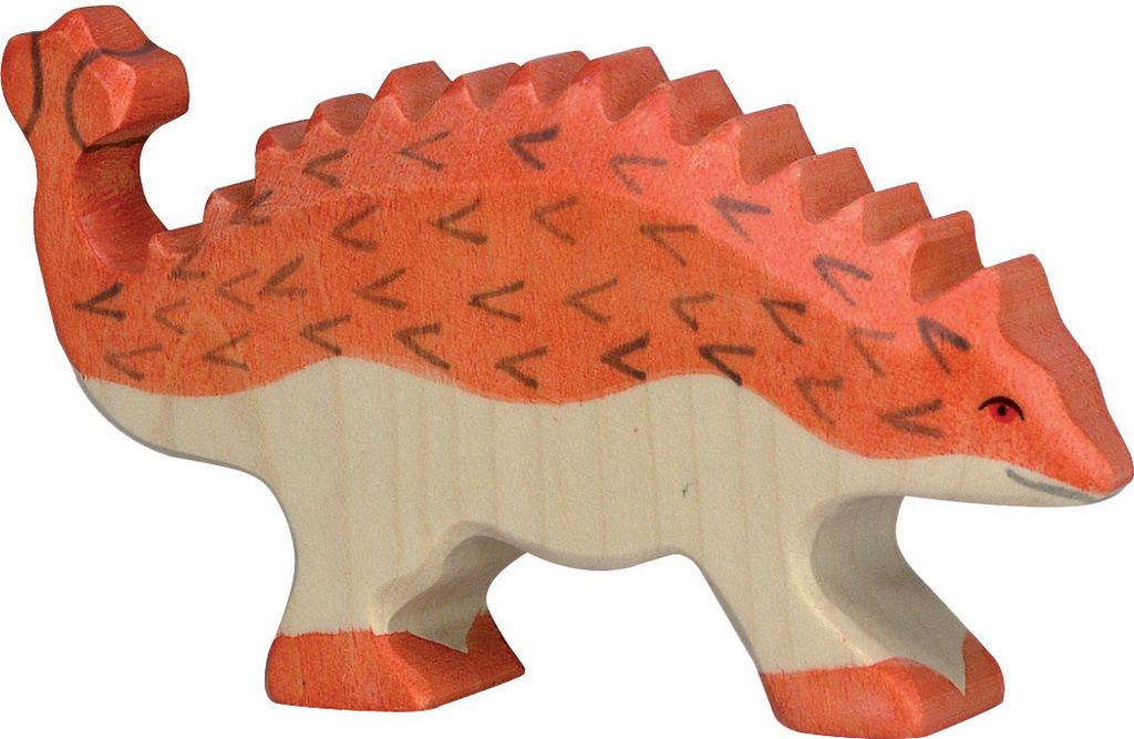 Holztiger Dinosaurier Dino Holztiere Spielfiguren Produktbild 