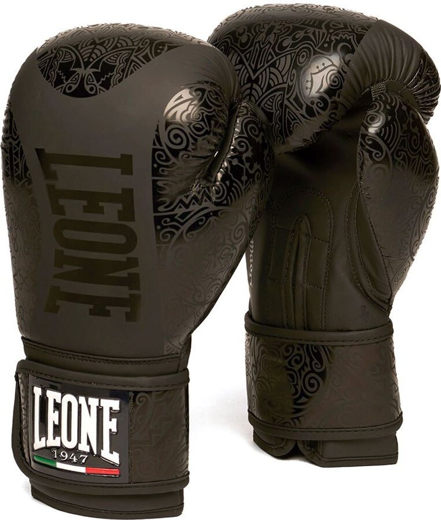 Leone1947 Maori Kampfhandschuhe Schwarz 14 oz Schwarz 14 oz