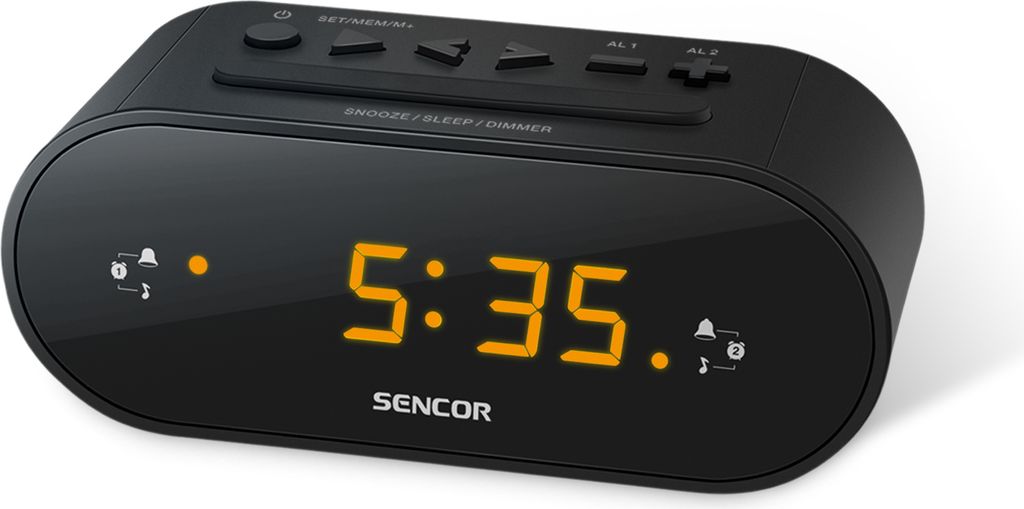 SENCOR SRC 1100 B - Radiobudík, s 10 předvolbami, opakované Obrázek produktu 