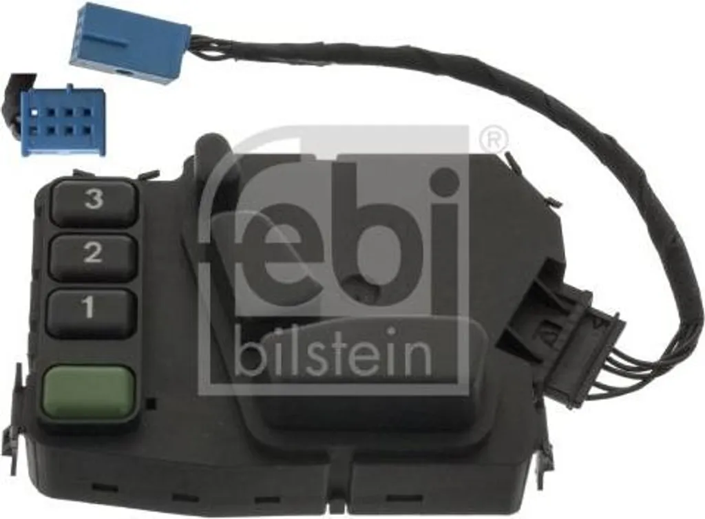 Bouton de Siège Électrique FEBI 46562 Robuste pour Mercedes W210 W208