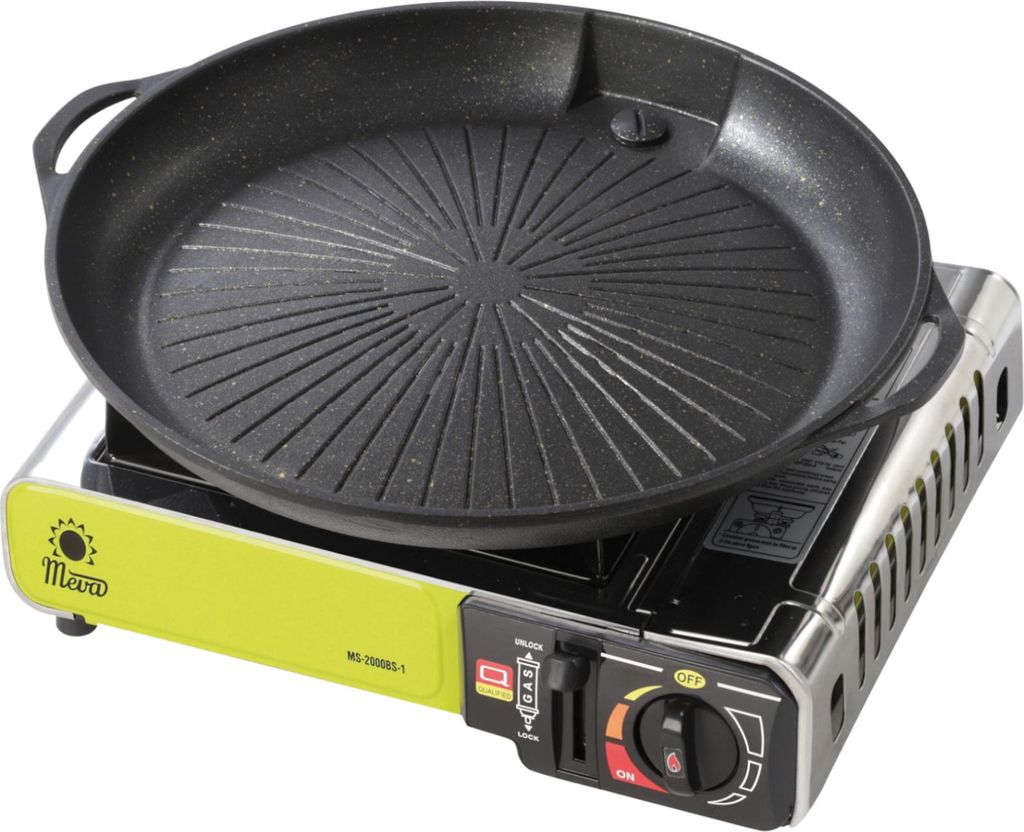 Grillrost Grillpfanne fr Gas Touristenkocher und Grill