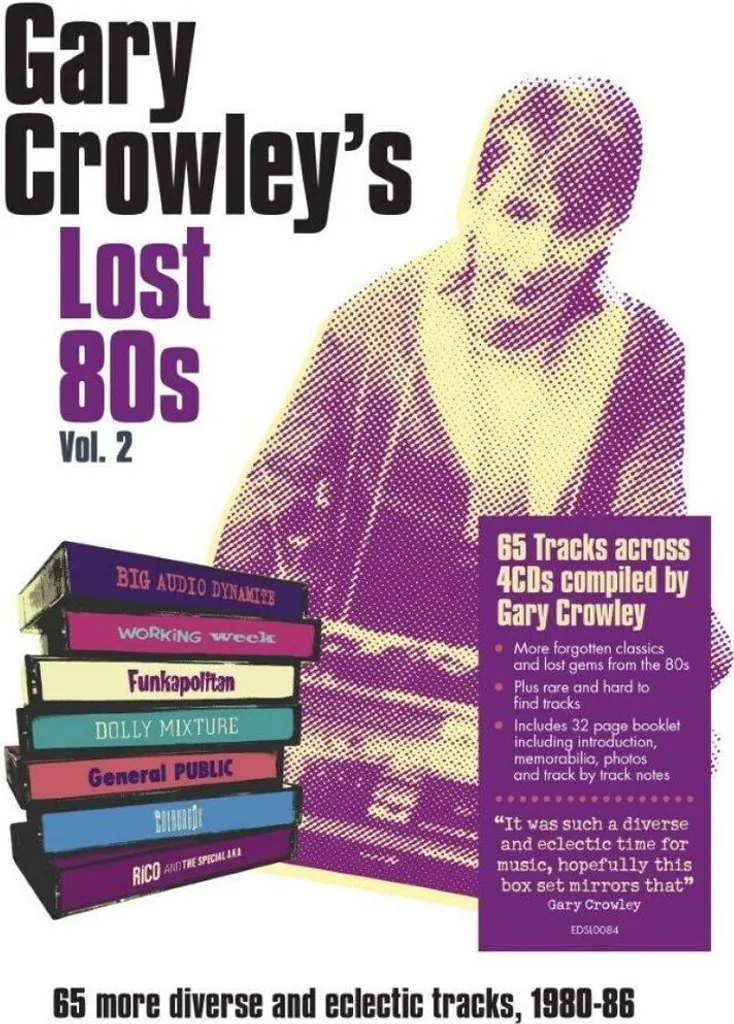 Album CD Gary Crowley's Lost 80's Vol.2 Mediabook de Collection Rare