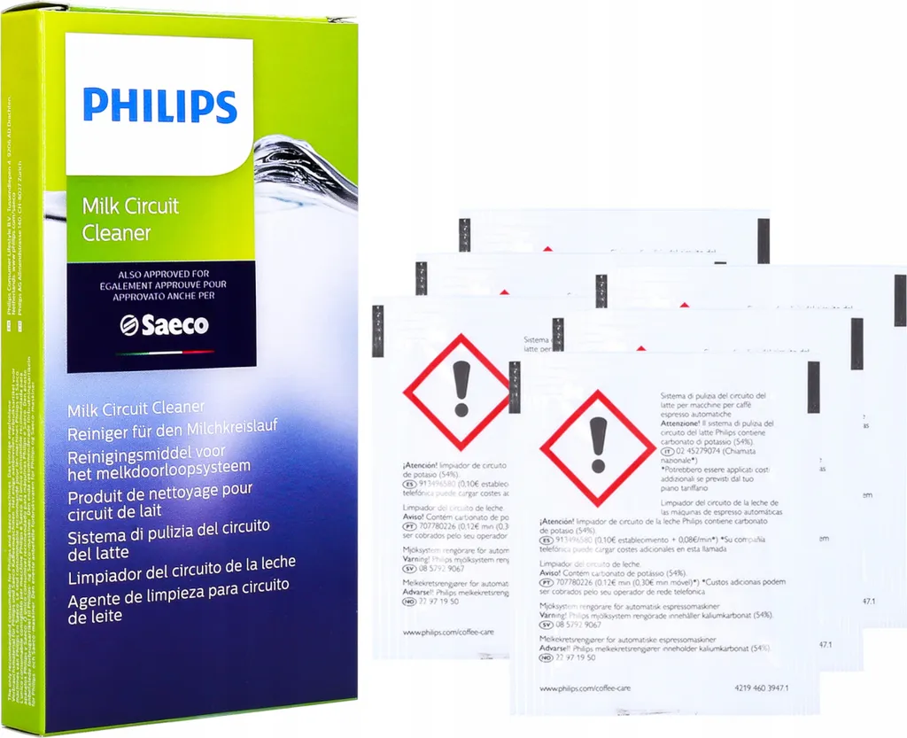 Kit de nettoyage complet Philips Saeco pour robot café et espresso