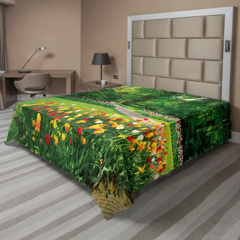 Lenzuolo Sopra ABAKUHAUS 275x260 - Primavera Olandese Tulipani Rossi