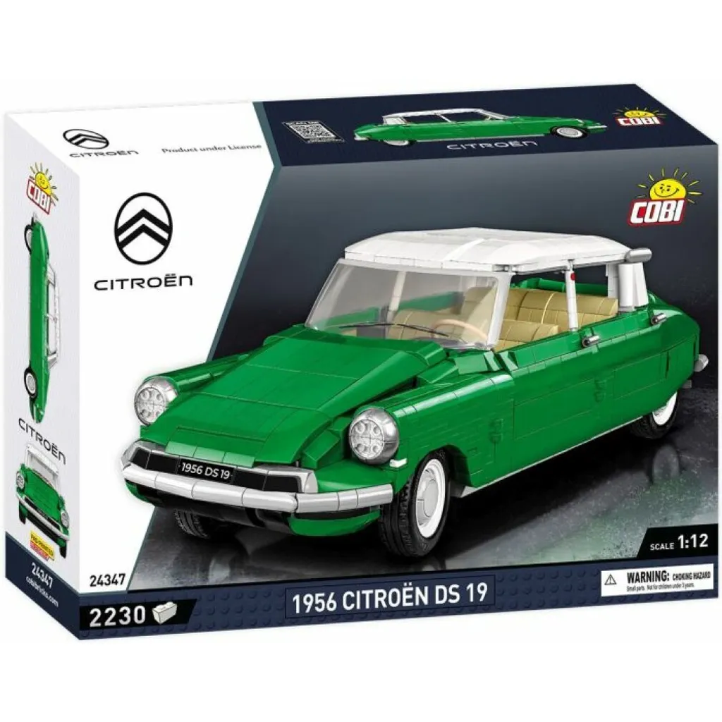 Citroen DS 19 Cobi 24347 - Jeu de Construction Voiture Ancienne Vintage
