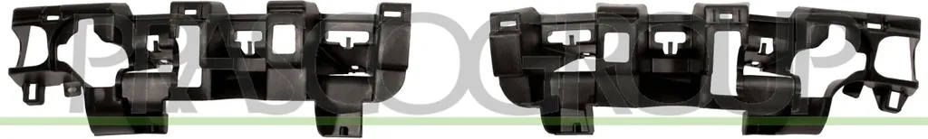 Support de Pare-chocs PRASCO DA7101055 Arrière Renforcé pour Lodgy