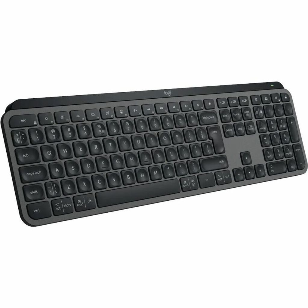Logitech MX Keys S, Kabellos, Bluetooth, Scherenschalter, QWERTY, LED, Graphit