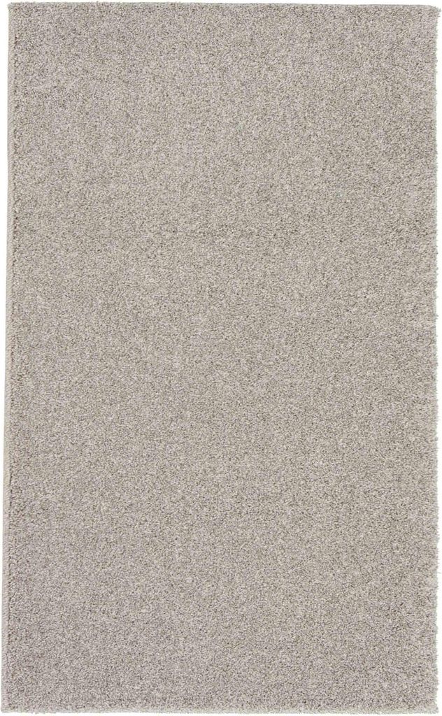 Astra Hochflorteppich SAMOA UNI Silber 67 x 130 cm