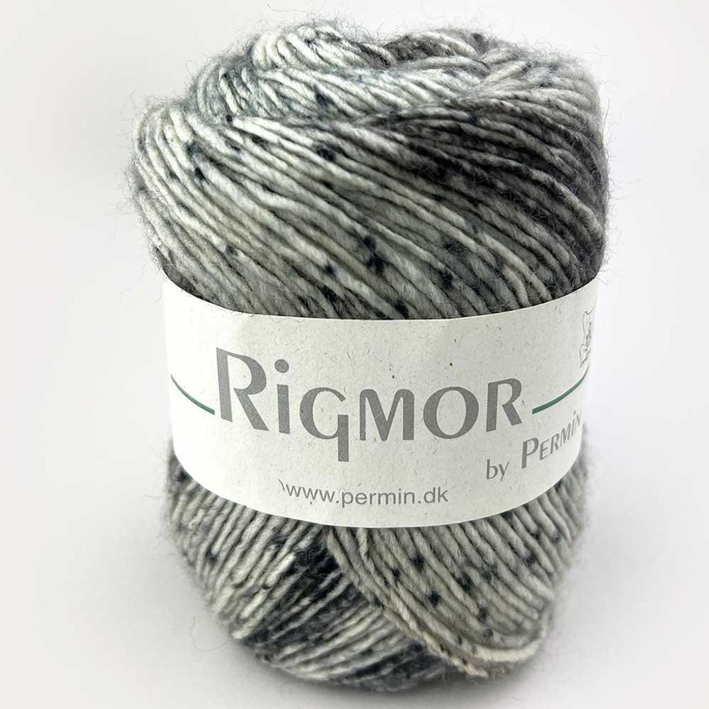 Rigmor by Permin – Farbiges Superwash-Wollgarn (19 grau)
