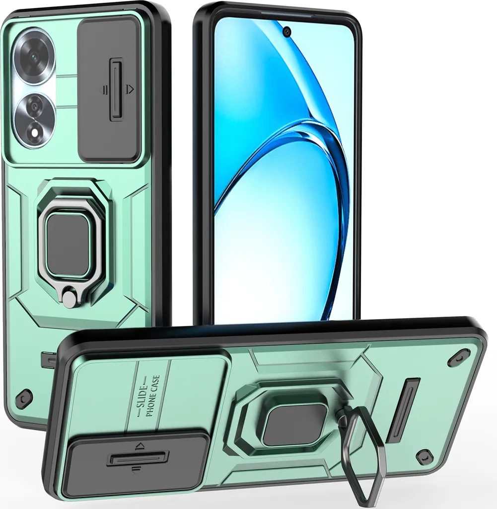 SEAHAI Cover per Oppo A98 5G, Scorrevole [Protezione Fotocamera