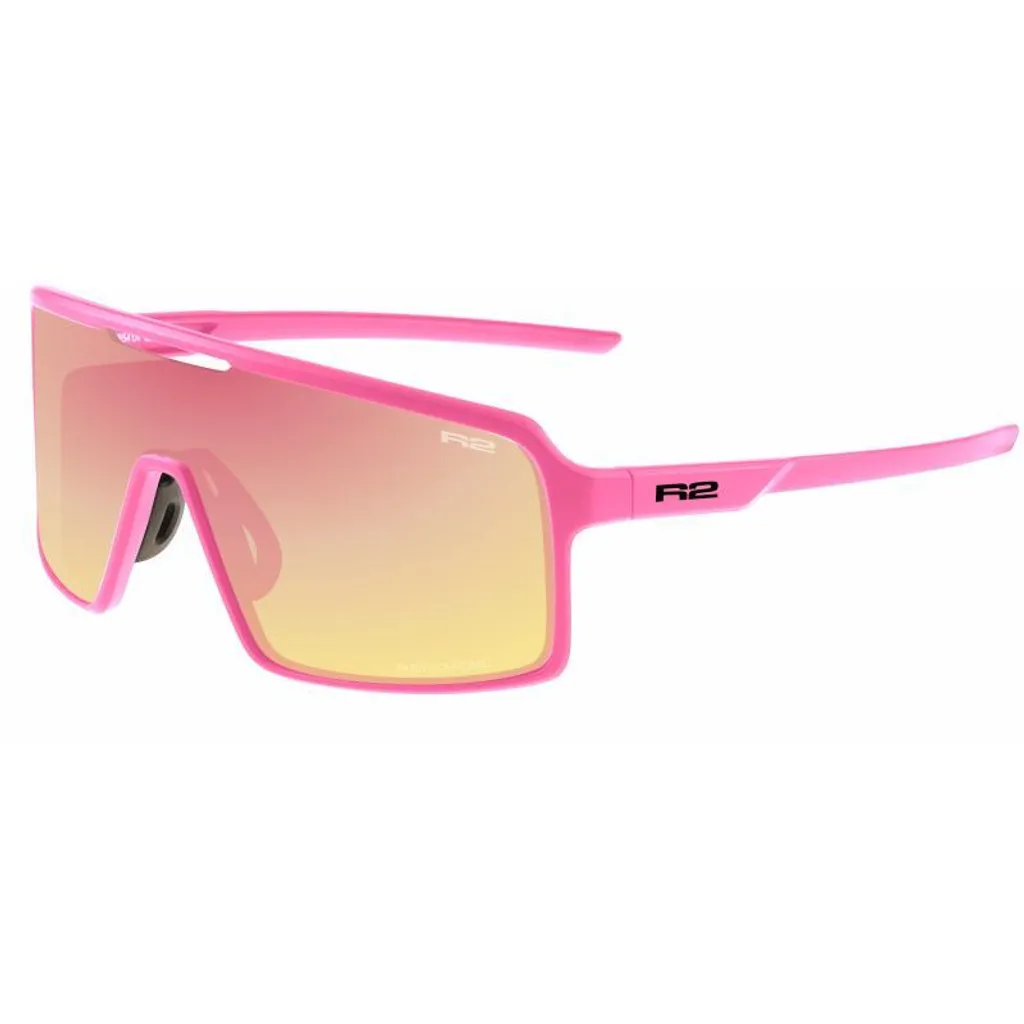 Lunettes de soleil sport R2 Winner Rose et verres miroirs Revo Marron