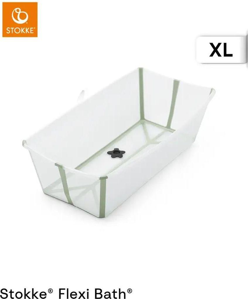 Stokke® Flexi Bath® Badewanne X-Large Transparent Green Produktbild 