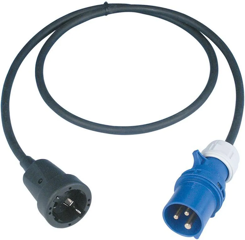 REV 0577755555 Cavo di alimentazione 16 A nero 1,5 m (0577755555)